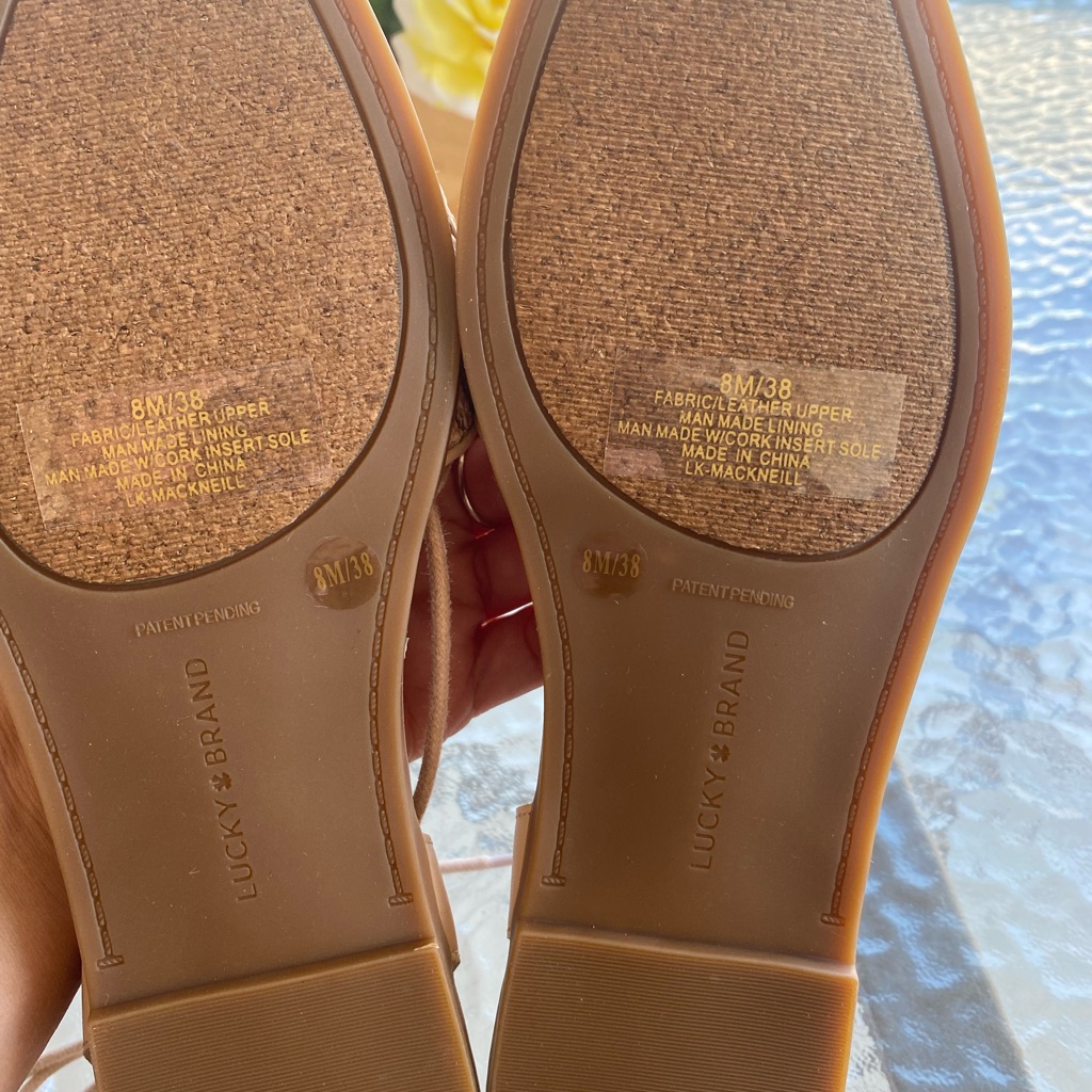 Lucky Brand Sandals Sz 8m38